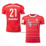 Camiseta Bayern Munich Jugador Hernandez Primera 2022-23