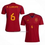 Camiseta Espana Jugador M.Llorente Primera 2022