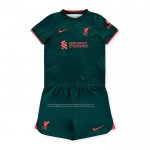 Camiseta Liverpool Tercera Nino 2022-23