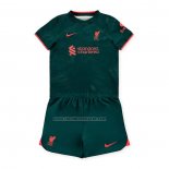 Camiseta Liverpool Tercera Nino 2022-23