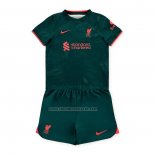 Camiseta Liverpool Tercera Nino 2022-23