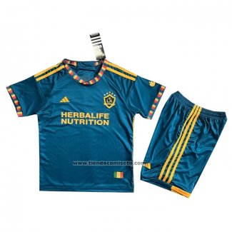 Camiseta Los Angeles Galaxy Segunda Nino 2023