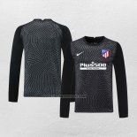 Portero Camiseta Atletico Madrid Manga Larga 2020-21 Negro