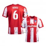 Primera Camiseta Atletico Madrid Jugador Koke 2021-22