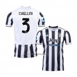 Primera Camiseta Juventus Jugador Chiellini 2021-22