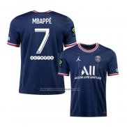 Primera Camiseta Paris Saint-Germain Jugador Mbappe 2021-22