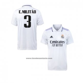 Primera Camiseta Real Madrid Jugador E.Militao 2022-23