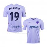 Segunda Camiseta Barcelona Jugador Kun Aguero 2021-22