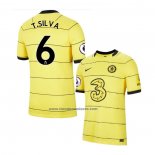 Segunda Camiseta Chelsea Jugador T.Silva 2021-22