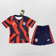 Segunda Camiseta Estados Unidos Nino 2021-22