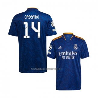 Segunda Camiseta Real Madrid Jugador Casemiro 2021-22