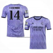 Segunda Camiseta Real Madrid Jugador Casemiro 2022-23