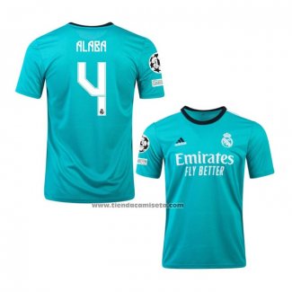 Tercera Camiseta Real Madrid Jugador Alaba 2021-22