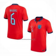 Camiseta Inglaterra Jugador Maguire Segunda 2022