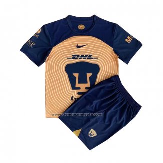 Camiseta Pumas UNAM Segunda Nino 2022-23