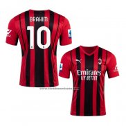 Primera Camiseta AC Milan Jugador Brahim 2021-22