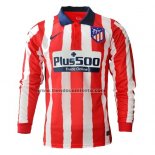 Primera Camiseta Atletico Madrid Manga Larga 2020-21