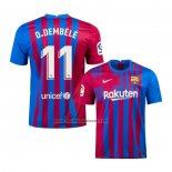 Primera Camiseta Barcelona Jugador O.Dembele 2021-22
