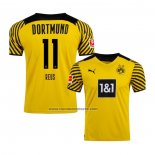 Primera Camiseta Borussia Dortmund Jugador Reus 2021-22