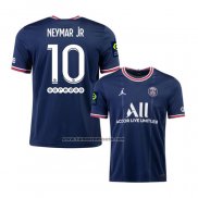 Primera Camiseta Paris Saint-Germain Jugador Neymar JR 2021-22