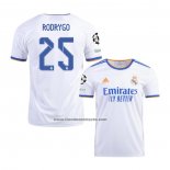 Primera Camiseta Real Madrid Jugador Rodrygo 2021-22