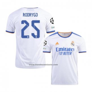 Primera Camiseta Real Madrid Jugador Rodrygo 2021-22