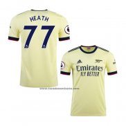 Segunda Camiseta Arsenal Jugador Heath 2021-22