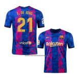 Tercera Camiseta Barcelona Jugador F.De Jong 2021-22