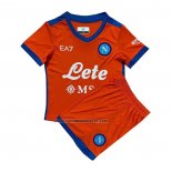 Tercera Camiseta Napoli Nino 2021-22