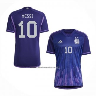 Camiseta Argentina Jugador Messi Segunda 2022