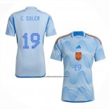 Camiseta Espana Jugador C.Soler Segunda 2022