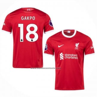 Camiseta Liverpool Jugador Gakpo Primera 2023-24