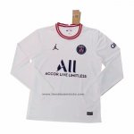 Cuarto Camiseta Paris Saint-Germain Manga Larga 2021-22