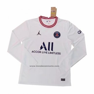 Cuarto Camiseta Paris Saint-Germain Manga Larga 2021-22