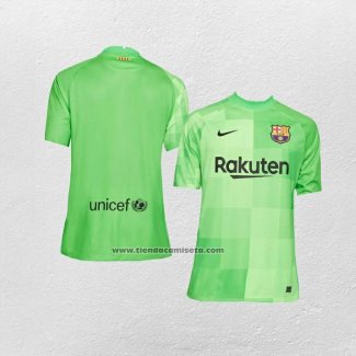 Portero Camiseta Barcelona 2021-22 Verde