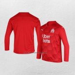 Portero Camiseta Olympique Marsella Manga Larga 2020-21 Rojo