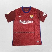Portero Tailandia Camiseta Barcelona 2020-21 Rojo