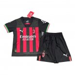 Primera Camiseta AC Milan Nino 2022-23