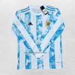 Primera Camiseta Argentina Manga Larga 2021