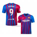 Primera Camiseta Barcelona Jugador Memphis 2021-22