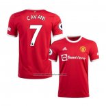 Primera Camiseta Manchester United Jugador Cavani 2021-22