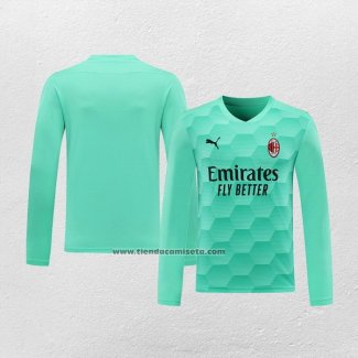 Primera Portero Camiseta AC Milan Manga Larga 2020-21