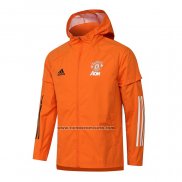 Rompevientos del Manchester United 2021 Naranja