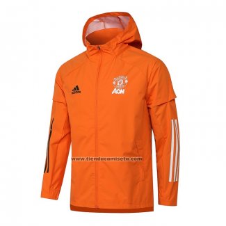 Rompevientos del Manchester United 2021 Naranja