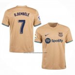 Segunda Camiseta Barcelona Jugador O.Dembele 2022-23