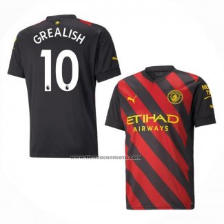 Segunda Camiseta Manchester City Jugador Grealish 2022-23