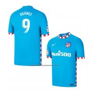 Tercera Camiseta Atletico Madrid Jugador Suarez 2021-22