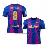 Tercera Camiseta Barcelona Jugador Dani Alves 2021-22