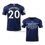 Tercera Camiseta Manchester City Jugador Bernardo 2021-22