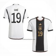 Camiseta Alemania Jugador Sane Primera 2022